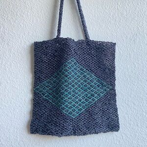 Chic Beaded Mini Tote Bag